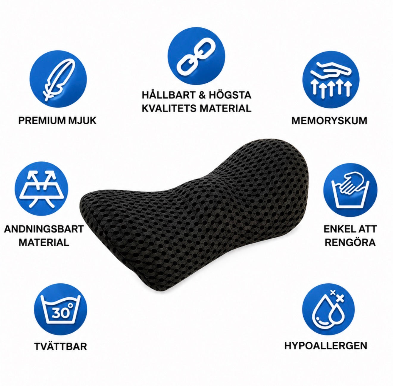 Relaxora™ - Ergonomisk Ryggstöd För En Bättre Sittposition