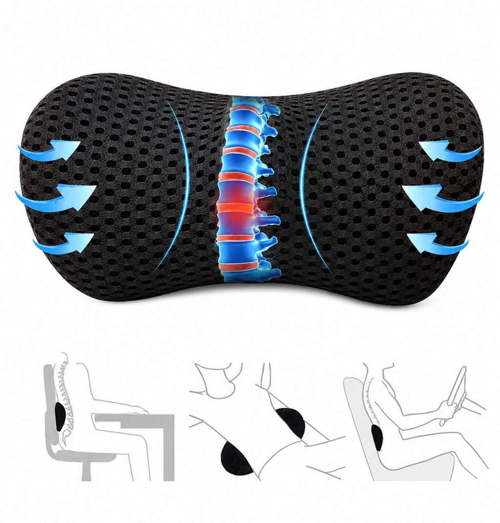 Relaxora™ - Ergonomisk Ryggstöd För En Bättre Sittposition